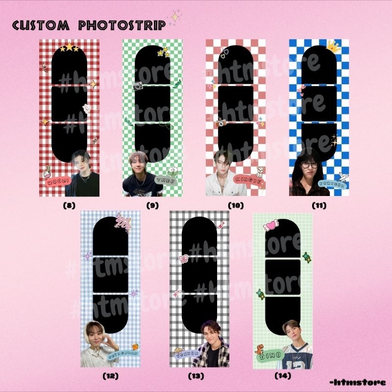 

CUSTOM PHOTOSTRIP SEVENTEEN