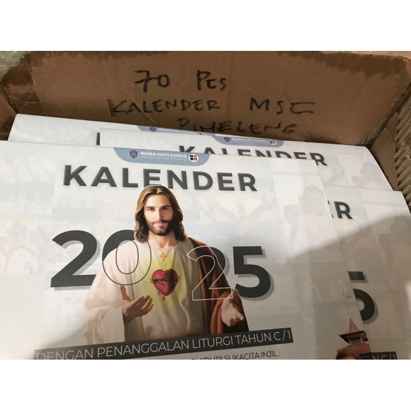 

Kalender MSC 2025/ Kalender Katolik /Kalender SKOLASTIKAT MSC