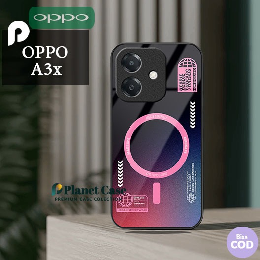 Case A3x Oppo A3x Casing Untuk Oppo A3x Motif Magsafe Oppo A3x