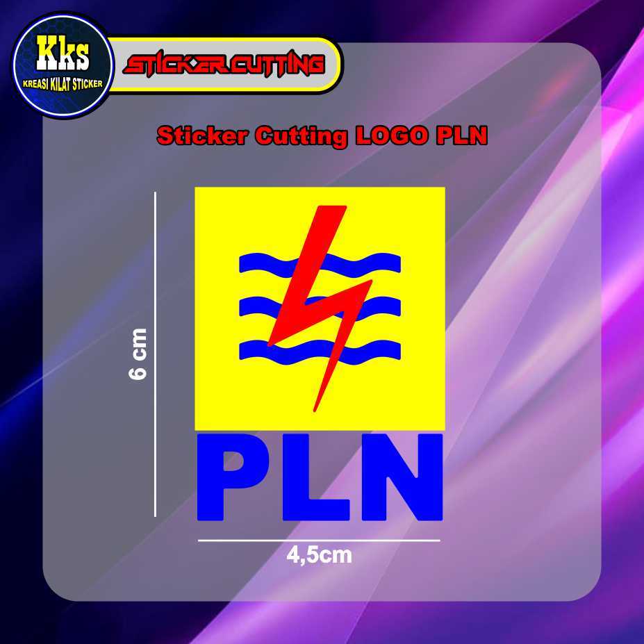 

Sticker Logo PLN Sticker Cutting bahan REFLEKTIF MENYALA JIKA TERKENA CAHAYA