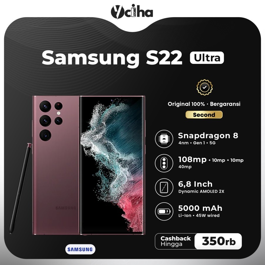 samsung s22 ultra sein Second ori