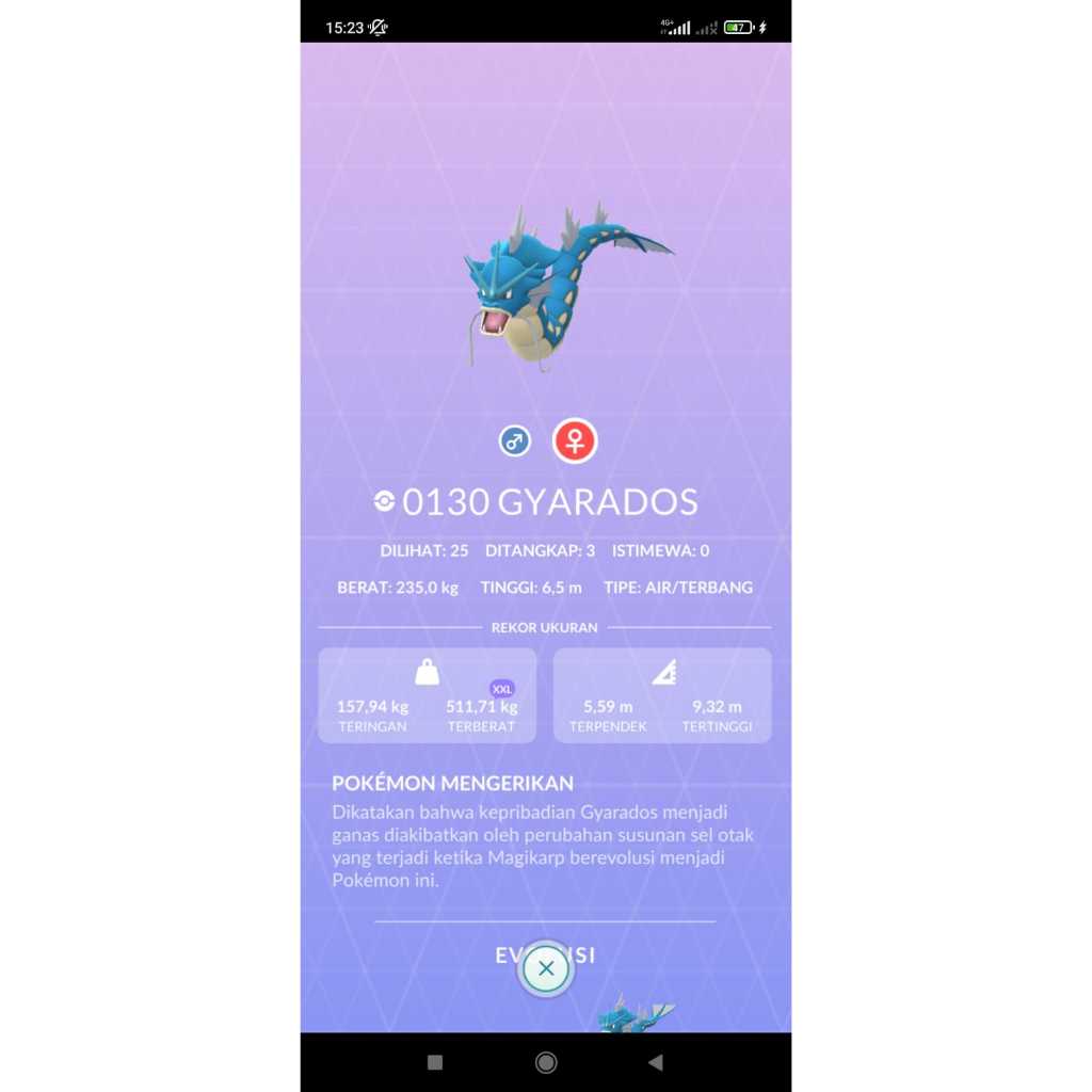 Gyarados Pokemon Go