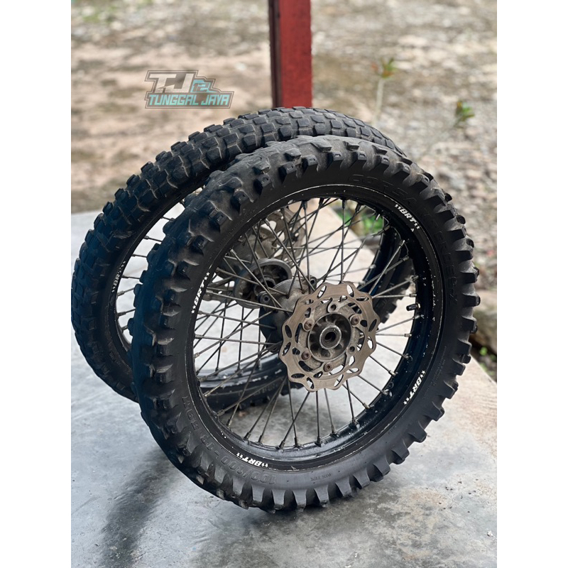 velg KLX ring 18/21 original