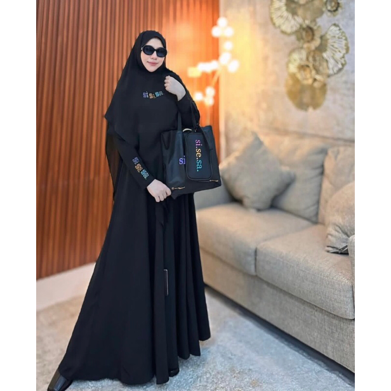 [SALE] SET GAMIS & KHIMAR MODEL BARU SISESA LOOK