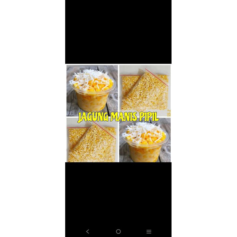 

jagung pipil manis 1kg