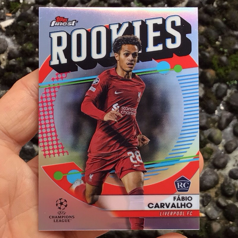 TOPPS FINEST ROOKIES FABIO CARVALHO