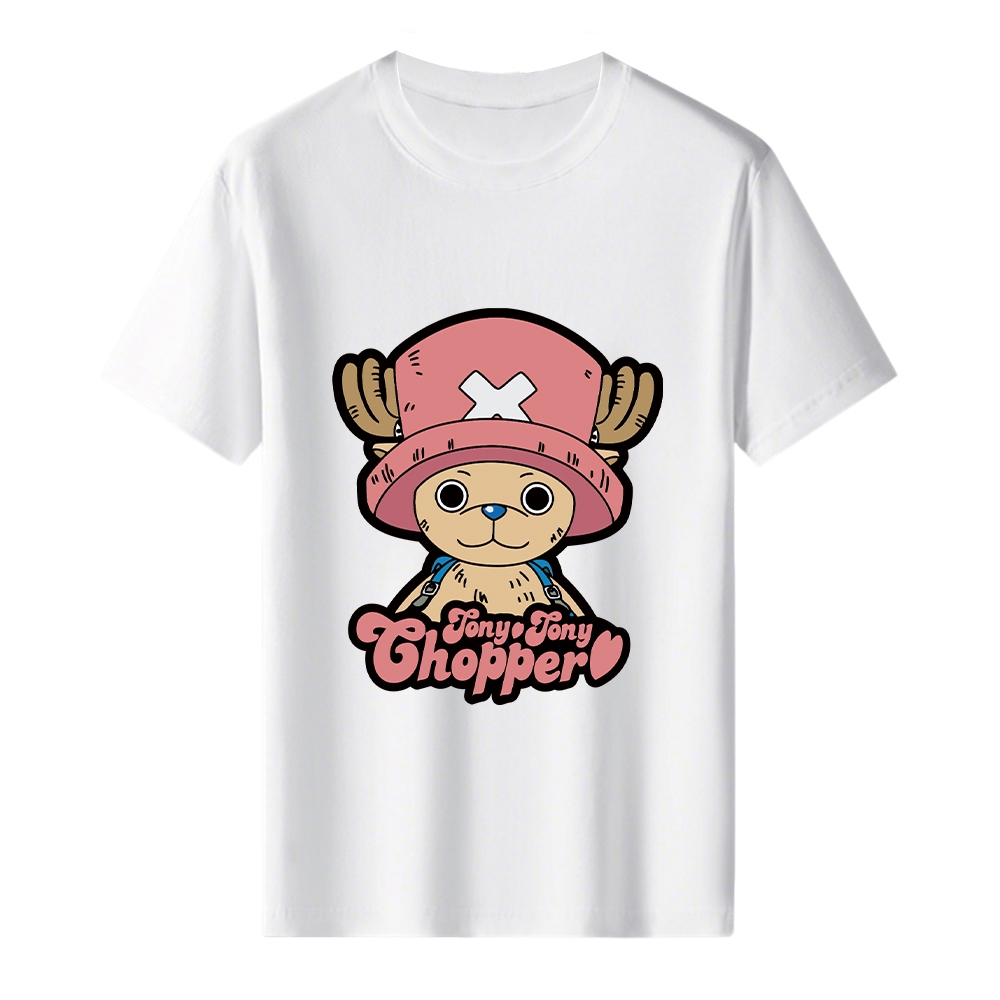 Kaos Tony Chopper Putih | Tshirt Black Original Merchandise