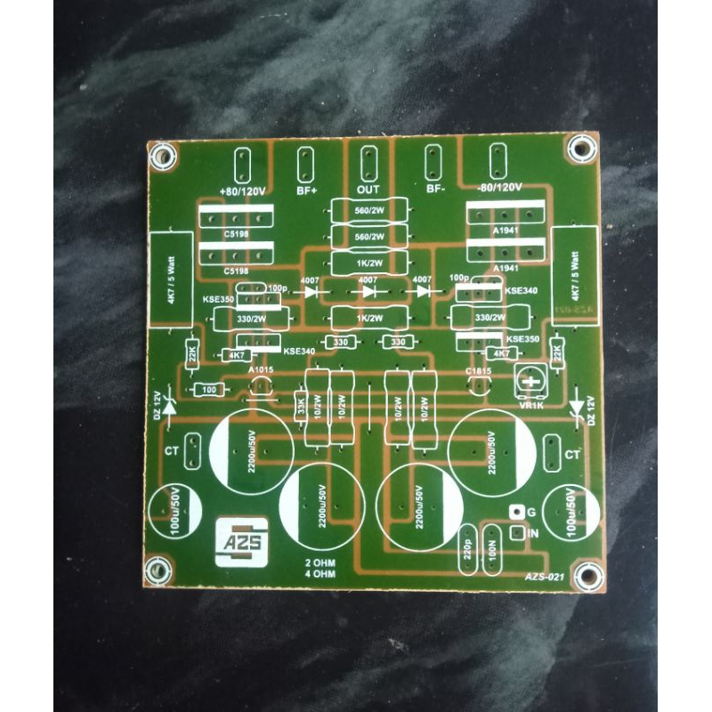 PCB Driver TBM Sublow 2 Ohm Type 021