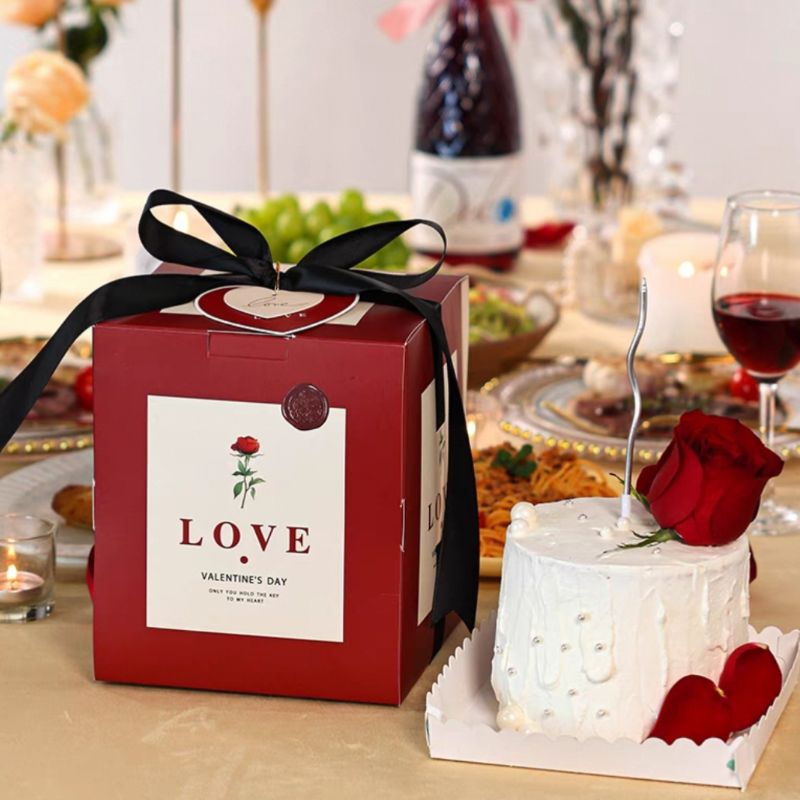 

B124 Valentine Box | Kotak Valentine | Handy Bag | Flower Box | Valentine Gift | Box Bunga | Kotak kue