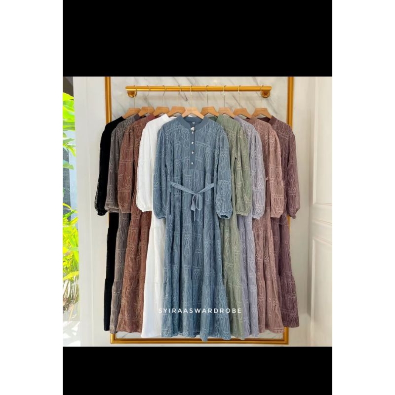 Gamis brukat ori syiraaswardrobe new