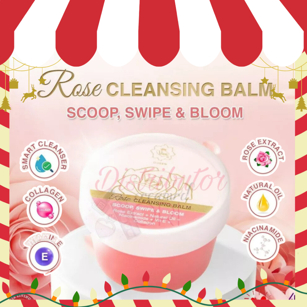 Viva Queen Rose Cleansing Balm 50 GRAM | ORIGINAL | BPOM
