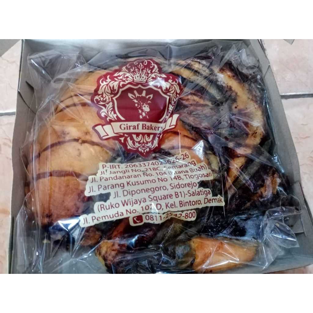 

Roti Konde Coklat Giraf (Lumer & Nikmat)