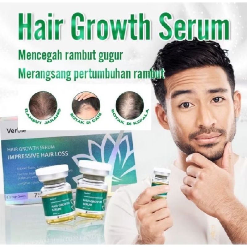 SERUM RAMBUT/VERBLE SERUM PENUMBUH RAMBUT, VERBLE HAIR GROWTH SERUM/SERUM