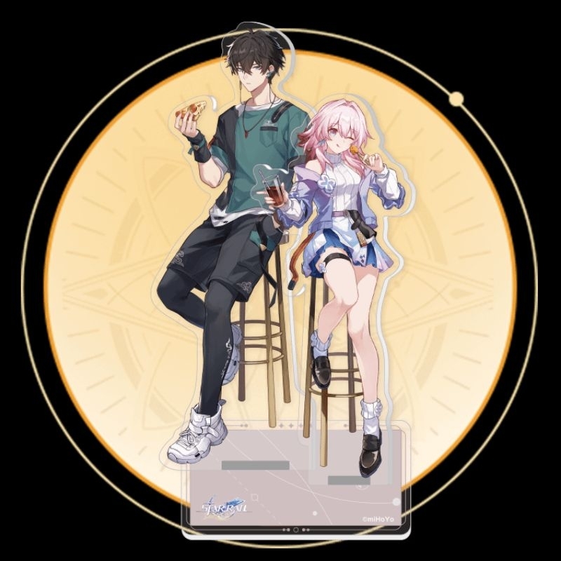 Honkai Star Rail Acrylic Dan Heng March 7th Special Event