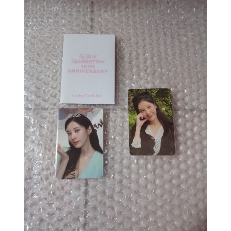 SNSD SEOHYUN PERFUME SNSD SEOHYUN LUCKY CARD SET 15TH ANNIVERSARY