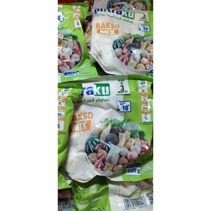 

Mitraku Bakso Ikan Mix 500gram