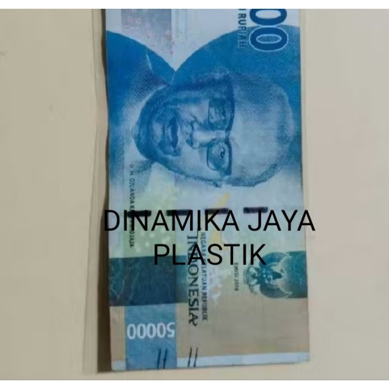 

Opp/Plastik uang isi 100 7x15