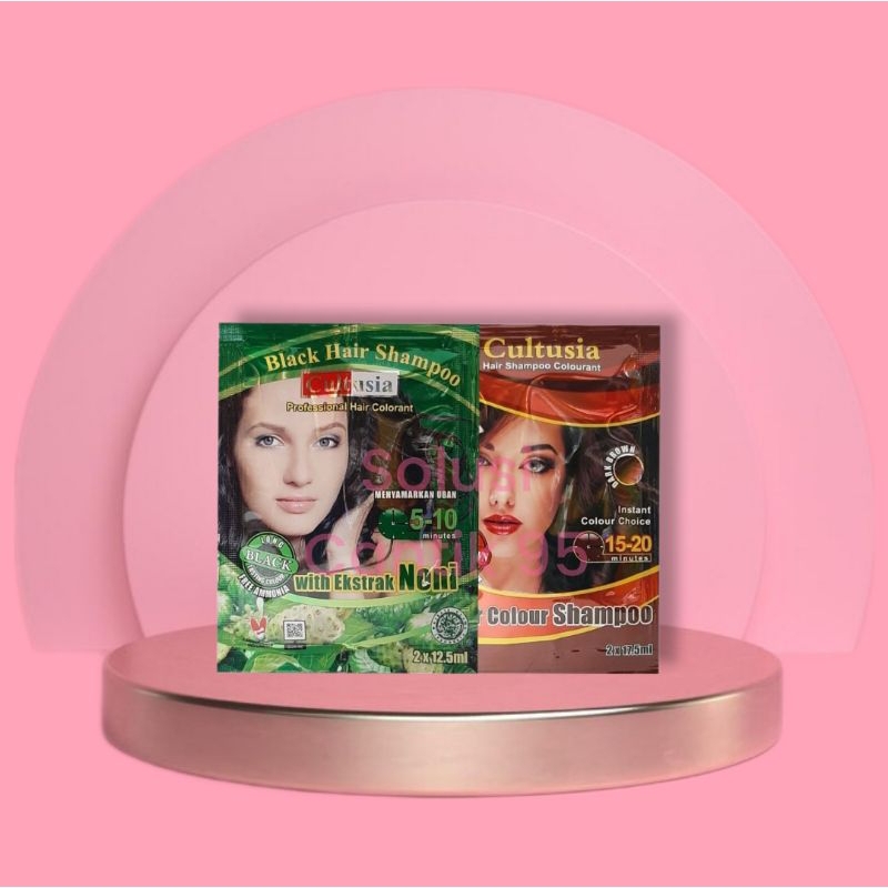 ORIGINAL - CULTUSIA BLACK HAIR SHAMPOO | SHAMPO CULTUSIA