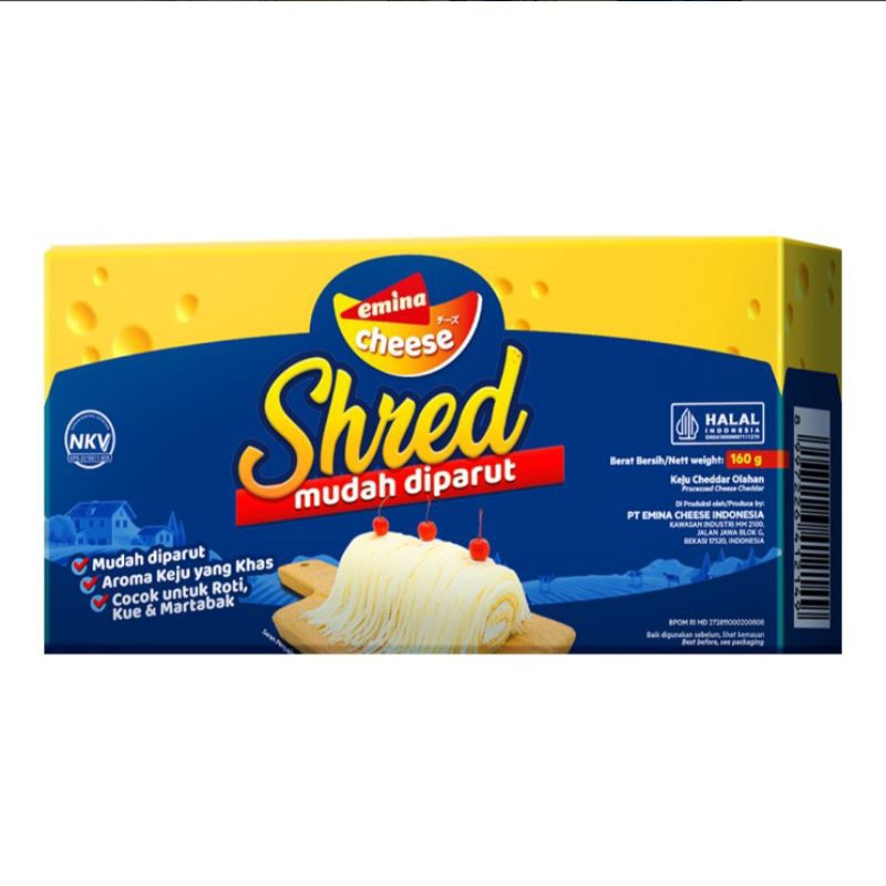 

Emina Cheese Shred Box 160 g