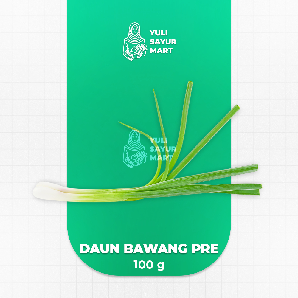 

Daun Bawang Pre 100g - Yuli Sayur Mart