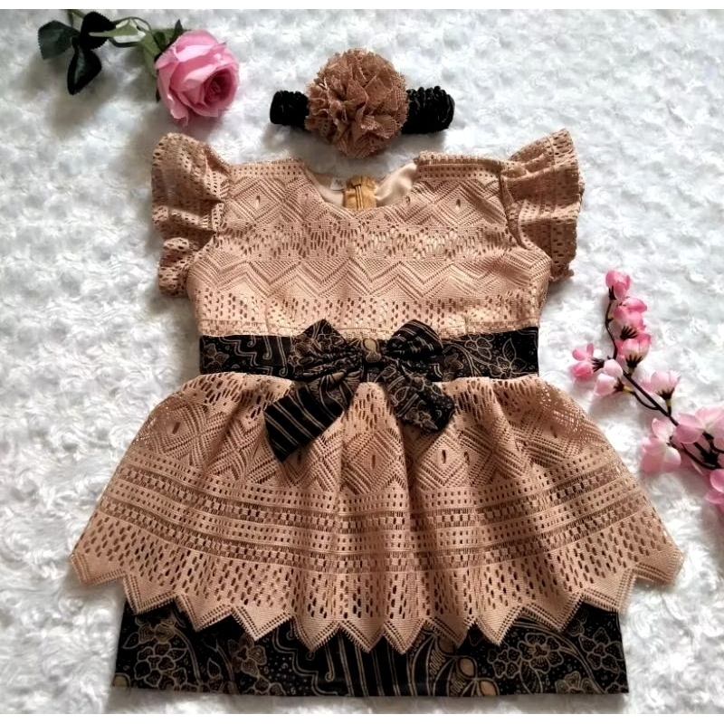 KEBAYA BAYI / KEBAYA ANAK / SETELAN ANAK PEREMPUAN 0-2 tahun
