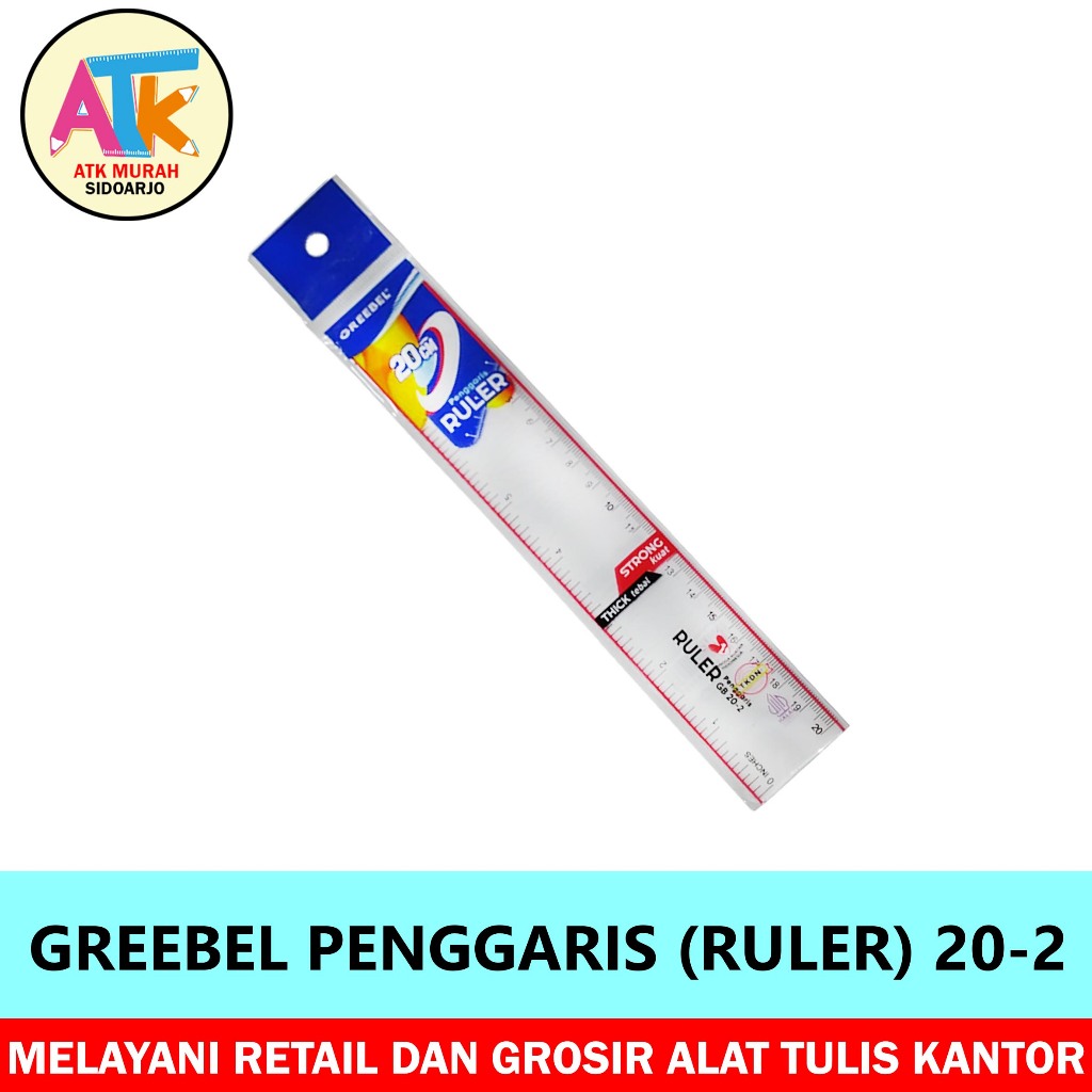 

PENGGARIS - GREEBEL PENGGARIS (RULER) 20-2