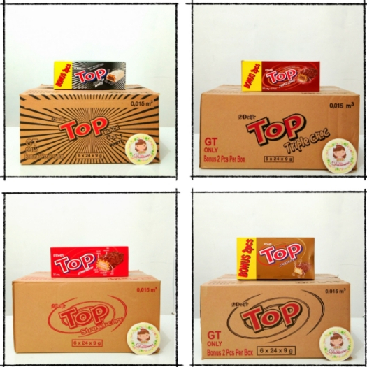 

KARTONAN Delfi Top 9 gr isi 6 kotak (scp)