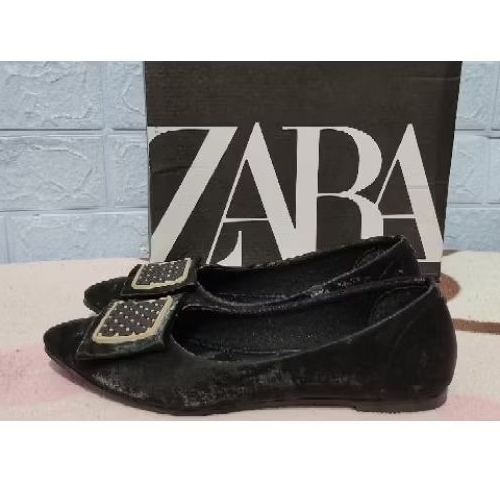 Sepatu ori Zara new - hitam