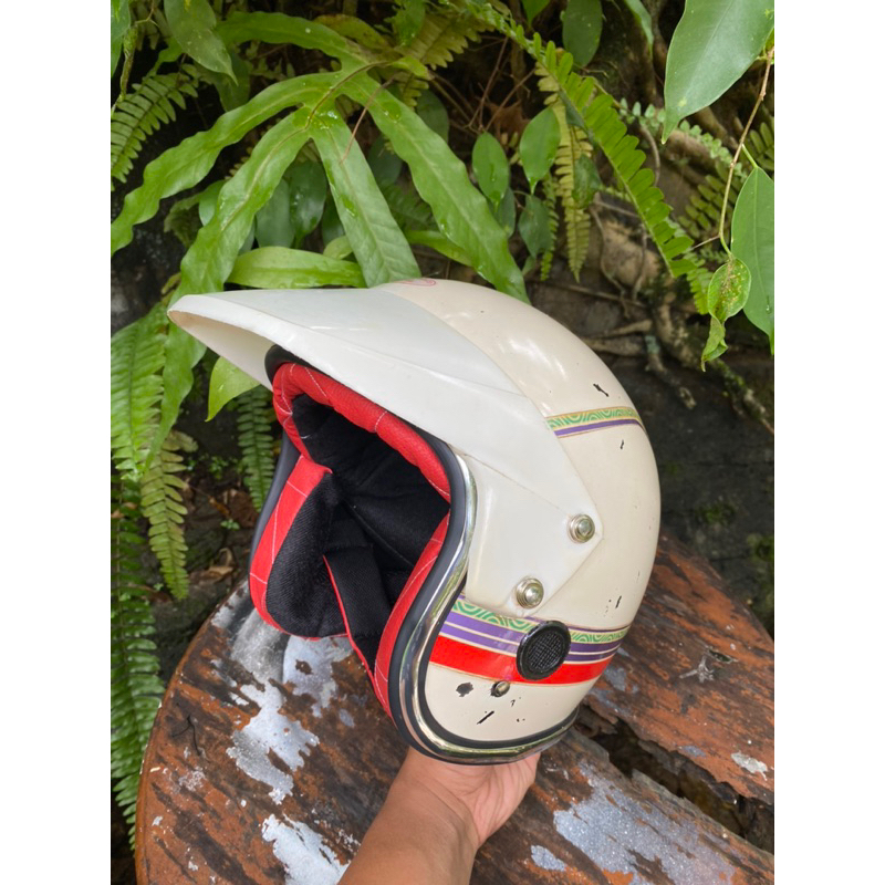 helm jadul dmi vigano kiwi lawas gag ori retro robot vespa original bogo