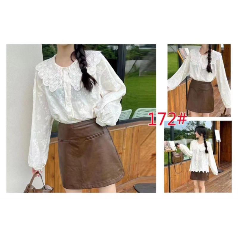 Katbol Premium Blouse/Katbol Bangkok Import/Katbol Premium Atasan/Katbol Putih Bangkok/Katbol Outfit