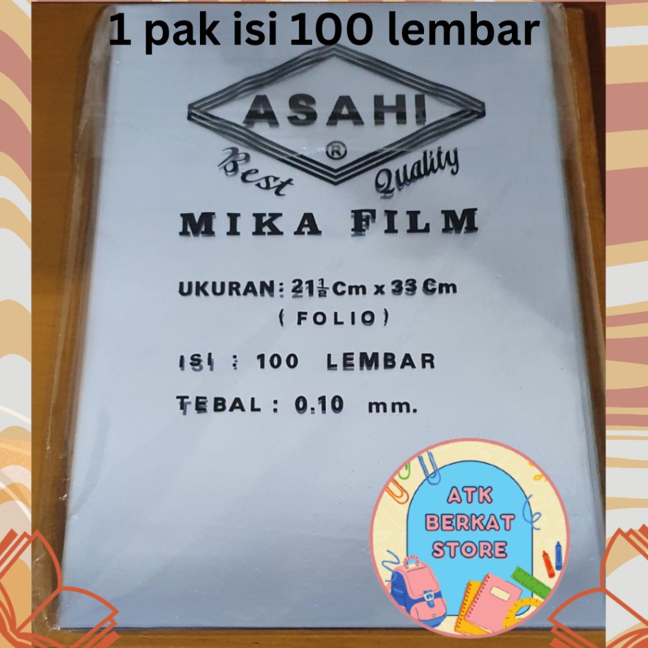 

hzKirim Langsung 1 pcs Cover mika plastik jilid tebal 1 mm I76