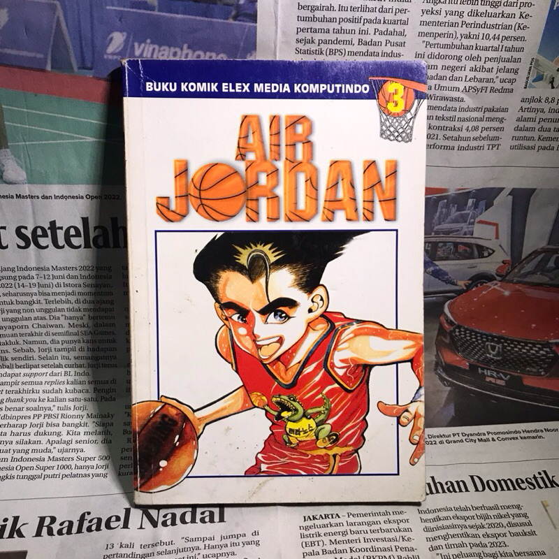 original bekas - Komik Air Jordan 3 oleh Eun Kee Kim dkk