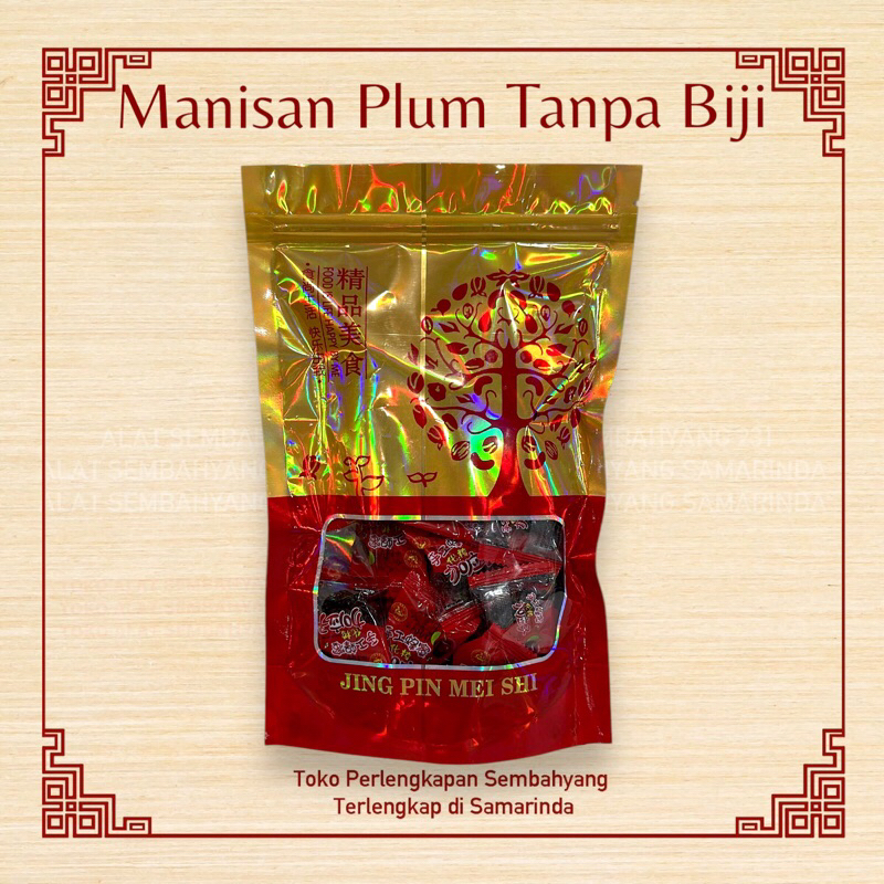 

Manisan Plum Premium Tanpa Biji / Permen Imlek 2025