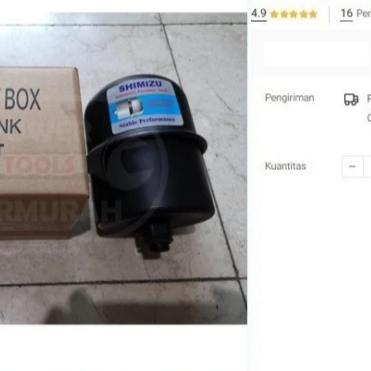 

TABUNG POMPA AIR SHIMIZU PS-130 BIT / TANGKI SMALL TANK PS130 PS 130