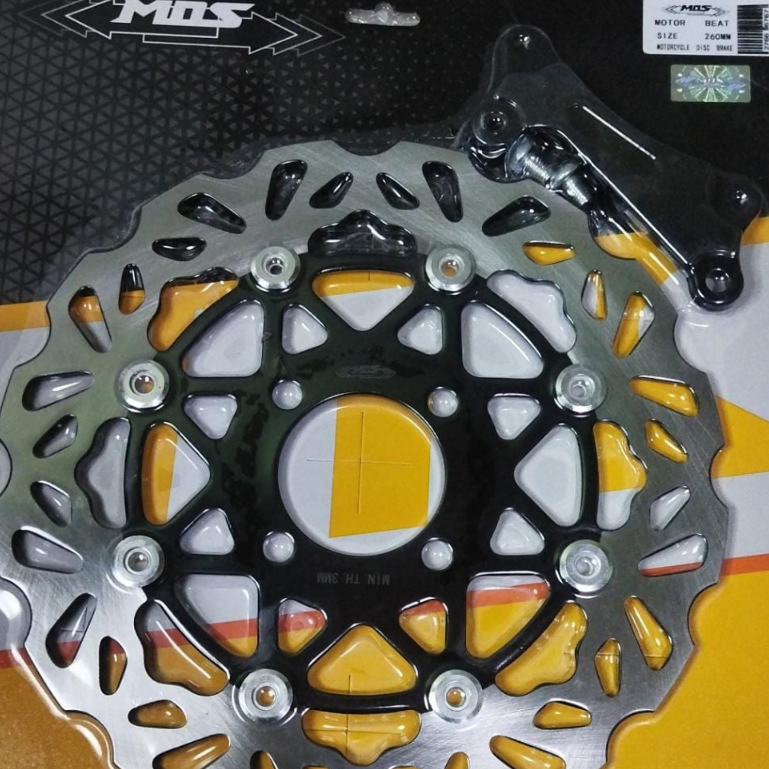 PIRINGAN CAKRAM BEAT 260/VARIO 260 MM PLUS BREKET MOS