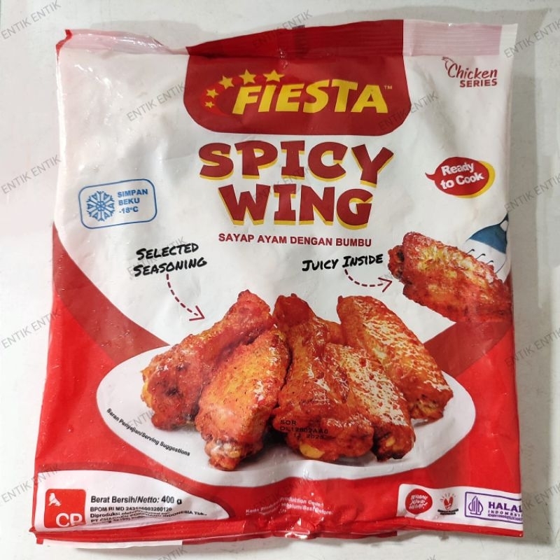 

Fiesta Spicy Wings 400gr [ Kemasan Terbaru ]