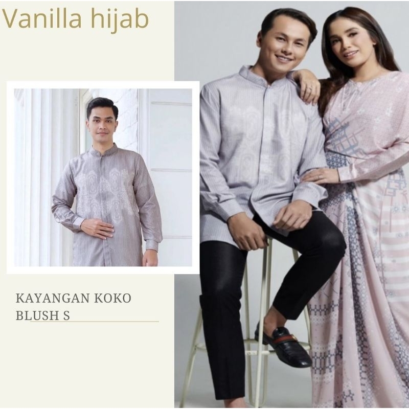 vanilla hijab kayangan koko blush S