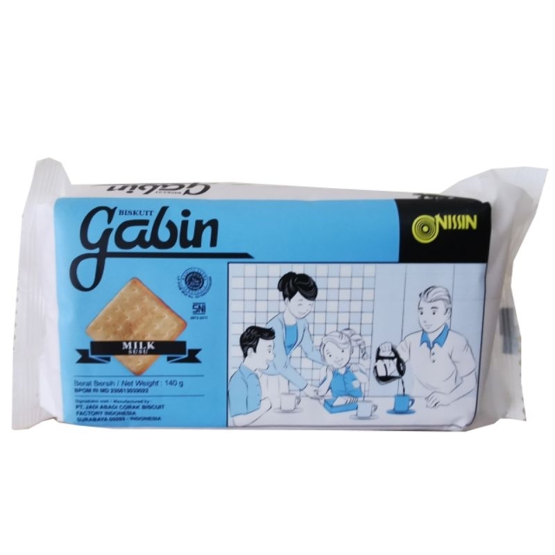 

Nissin Biskuit Gabin 140 gram