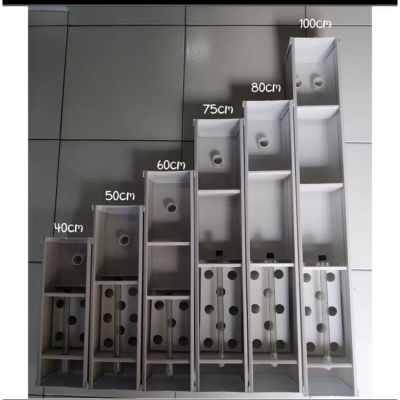 Filter Talang / Top Filter Talang Aquarium / Talang Filter Ukuran 40cm - 100cm