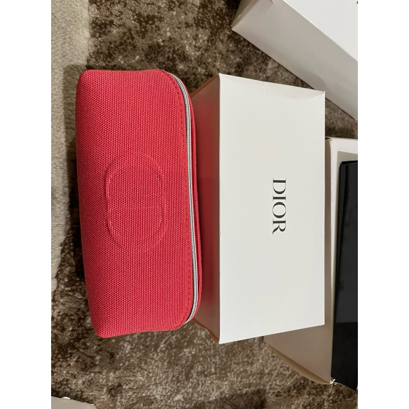 POUCH DIOR RED