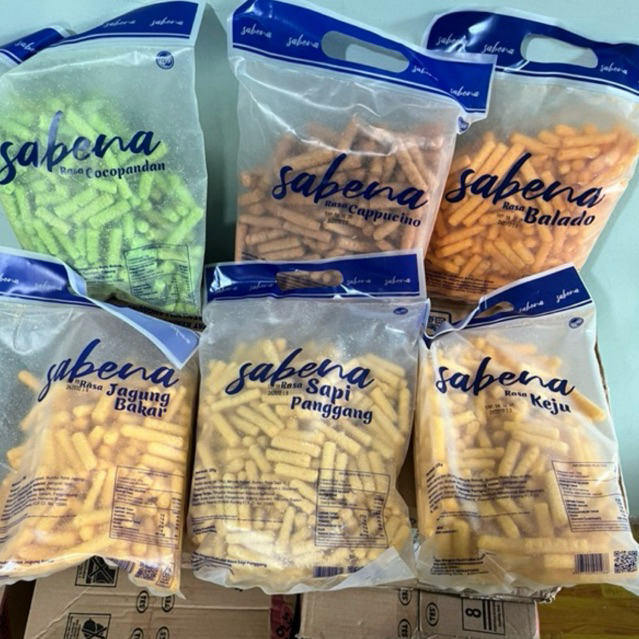 

sabena per karton 135gr isi 6 pack 6 rasa (kemasan personal 135gr)