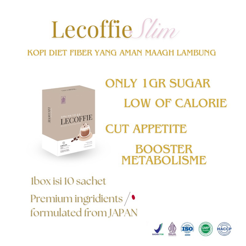 

sudah READY ⚠️ LECOFFIE KOPI FIBER DG PROTEIN