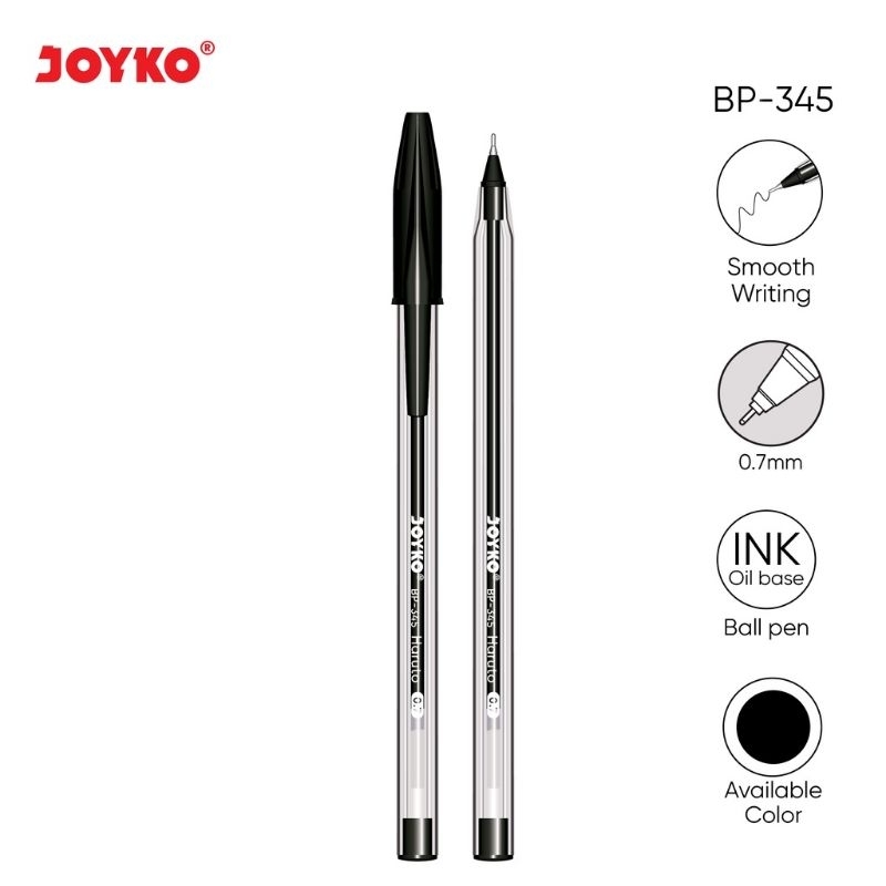 

Ball Pen Pulpen Pena Joyko BP-345 Haruto 0.7 mm