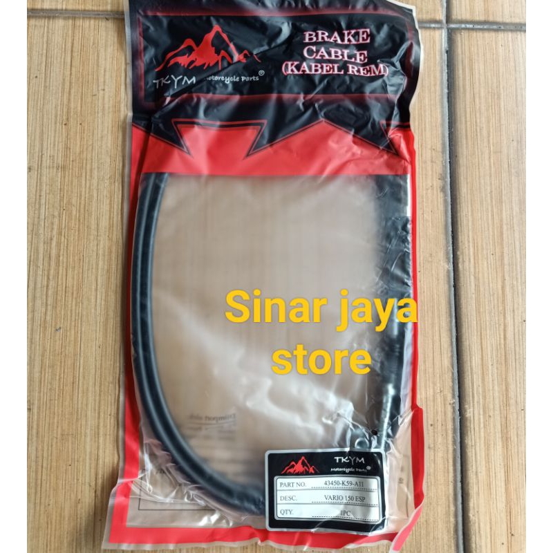 Kabel Rem Belakang Vario 150 Takayama