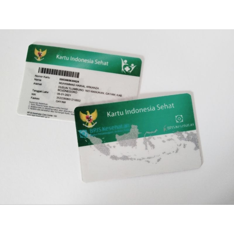 

CETAK PVC ID CARD (kartu bpjs,my pertamina, kartu tanda pelajar dll)