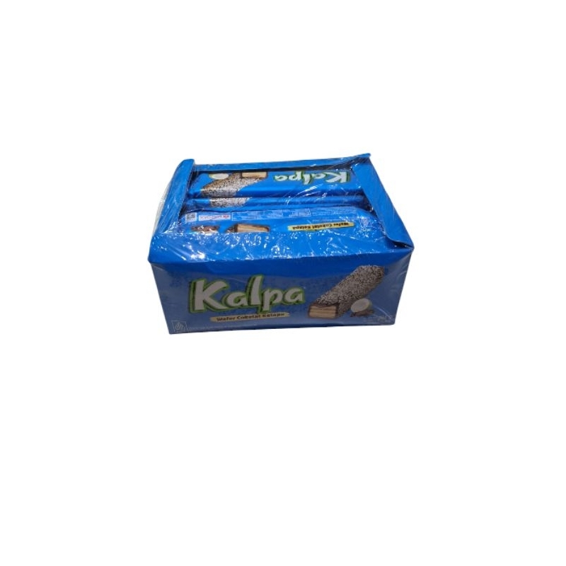 

Kalpa Wafer Cokelat Kelapa 1 Box Isi 12pcs × 22gr