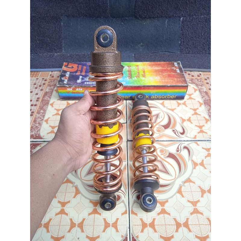 shock original Nagata daytona Japan model miki uk 320mm Bebek sport