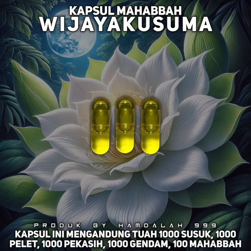 

WASILAH - Kapsul mahabbah wijaya kusuma