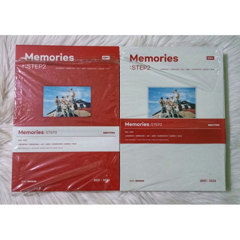 [READYSTOCK] ENHYPEN Memories : STEP 2 DVD, Digital Code Unsealed Sunghoon, Sunoo, Jay