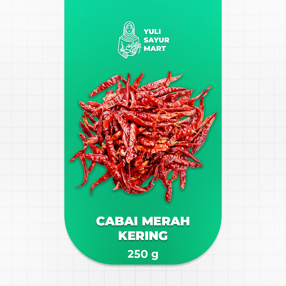

Cabai Merah Kering 250g - Yuli Sayur Mart